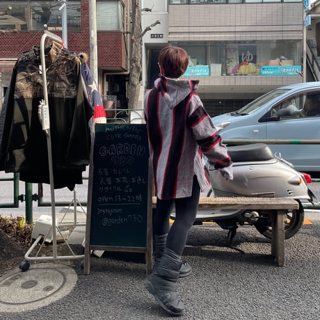 [USED] MEXICAN PARKA（RED / BLK / WHT / L）