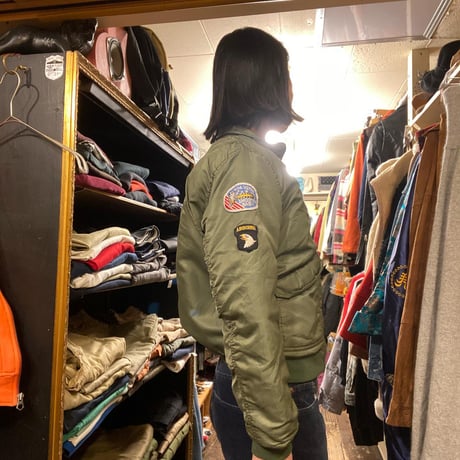 [USED]B-52 flightJKT✈︎Repro Boys XXL