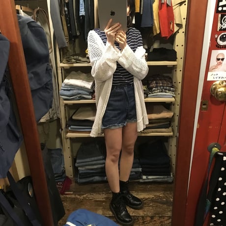 [USED] wrangler♡ CUTOFF Denim Shorts