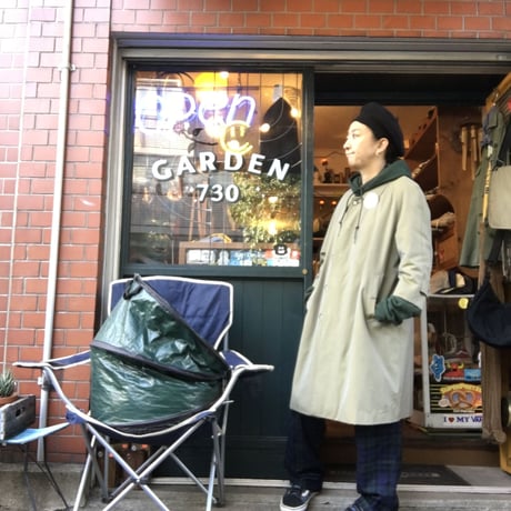 [USED] vintage "DAKS" ステンカラーコート