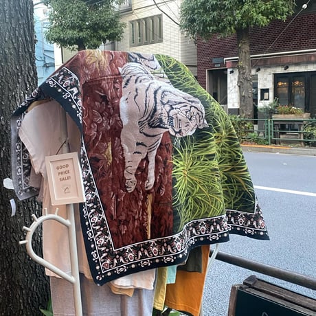 [USED] Good tiger ラグ マット🐅🖤