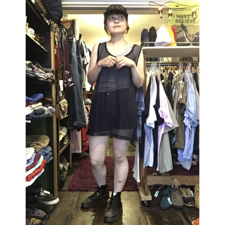 [USED] メッシュLONG  TANKTOP