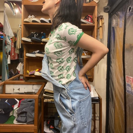 [USED] SUPER GIRL DENIM OVERALL!