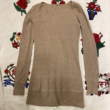 [USED] あずき色♡ vintage サーマル