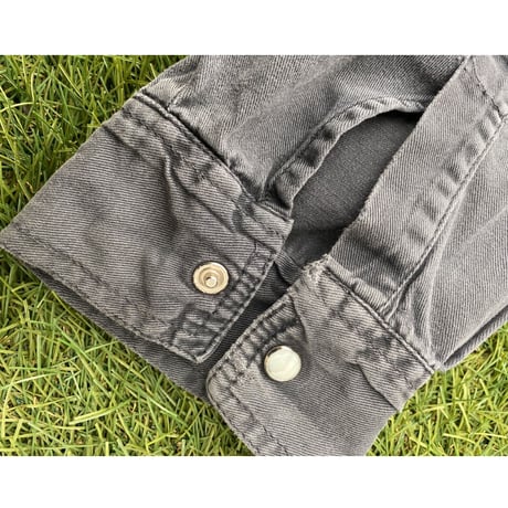 [USED] 90~00's Levis BLACK  デニムシャツ