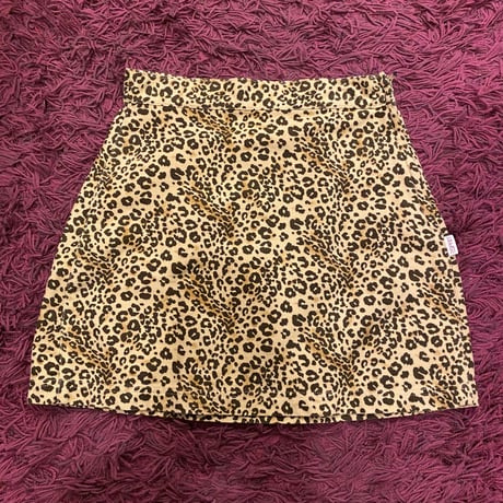 [USED] "ESPRIT" レオパード柄ミニスカート♡