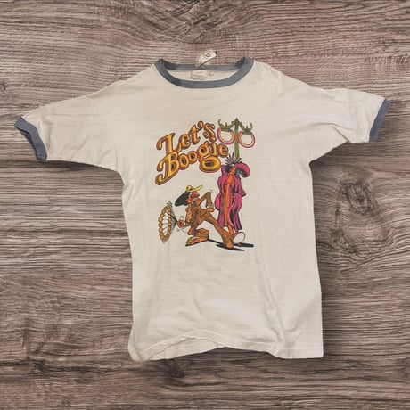 [USED]Let's Boogie💃🪩👞💟リンガーtee