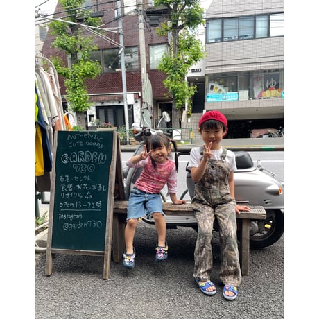 [USED] -KIDS- リアルツリーcamoオーバーオール