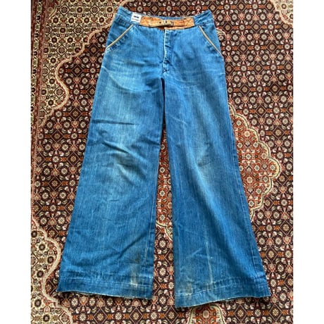 [USED] 80's フレアデニムパンツ W28 L29