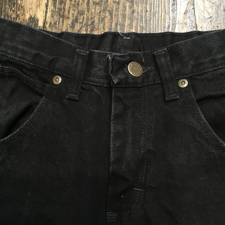 [USED] Wrangler BLACK DENIM W28