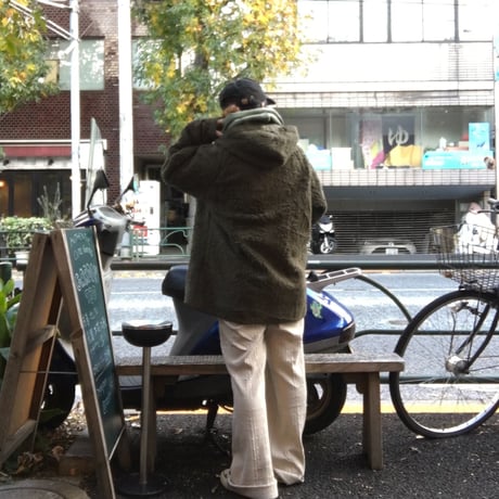 [USED] フランス軍 ボアライナー コート フード付き