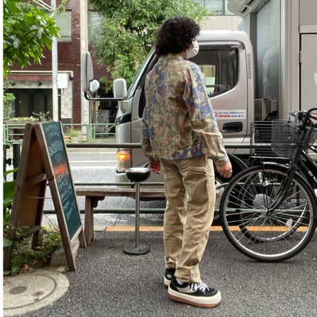 [USED] made in U.S.A.🌼花柄Gジャン