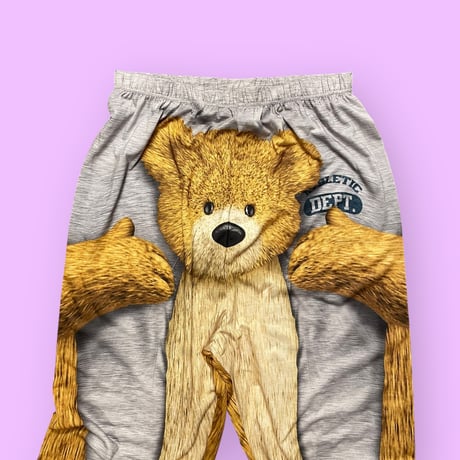 [USED]クマさん🐻ポリPants