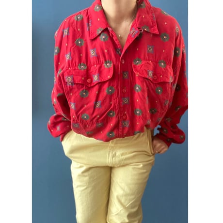 [USED] レーヨンSHIRTS