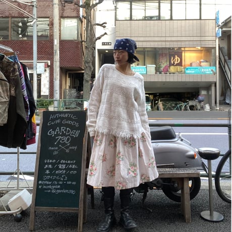 [USED]クロシェットトップス🤍