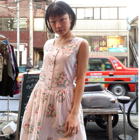[USED]Made in Italy 花柄ワンピース
