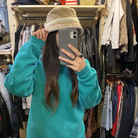 [USED] "PIKO" CORDUROY HAT♡ 