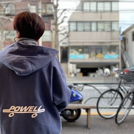 [USED]  90's vintage POWELL  SWEAT PARKA