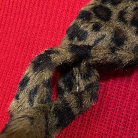 [USED] フェイクファー🐆🤎マフラー