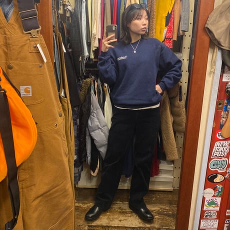 [USED] BLACK 太畝コーデュロイPANTS