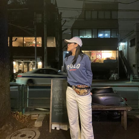 [USED] POLO JEANS ラグラン mini sweat