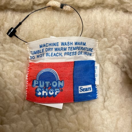 [USED] 70's Sears PUT-ON SHOP ボアデニムJKT