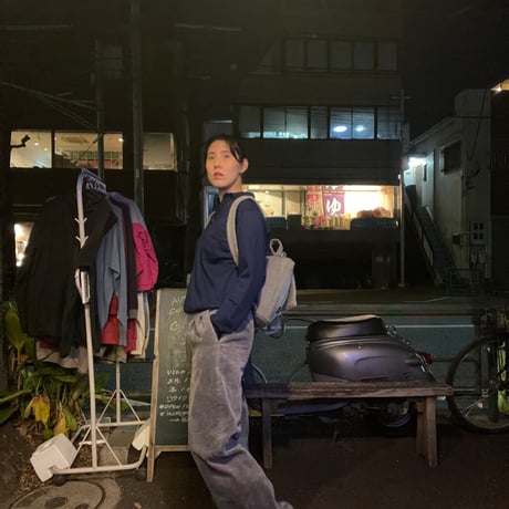 [USED] GREY 太畝コーデュロイ PANTS