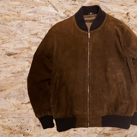 [USED] Vintage!! スエード ZIP JKT