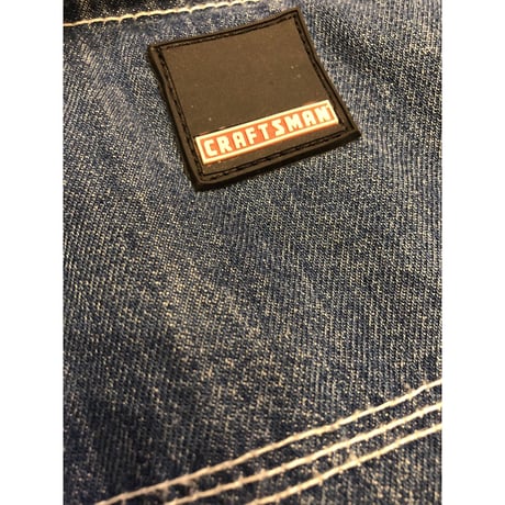 [USED] CRAFTSMAN デニムオーバーオール