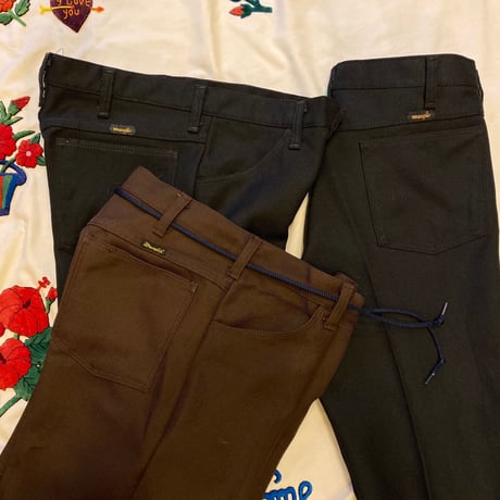 [USED] Wrangler スタプレ パンツ  "ランチャー"