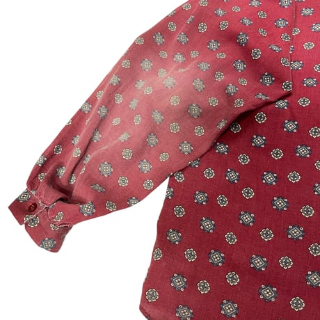 [USED] MEDALLION PRINT SHIRT