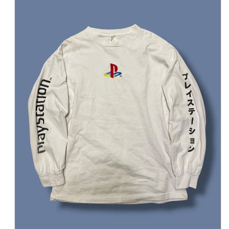 [USED] "プレイステーション" ロンTee size M