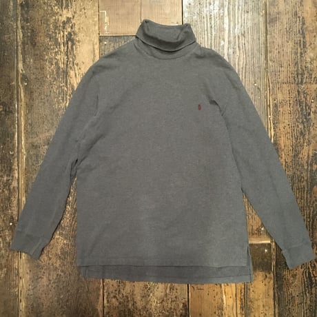 [USED] Ralph Lauren ハイネック ロンTee  L-size