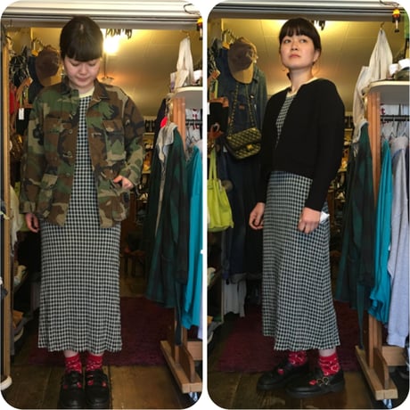 [USED] ノースリーブレーヨンワンピース