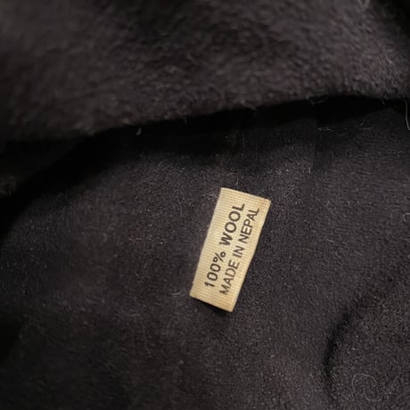 [USED] WOOL🐑耳あてニット帽