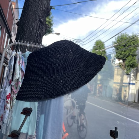 [USED]HEMP MUGIWARA HAT 👒🖤