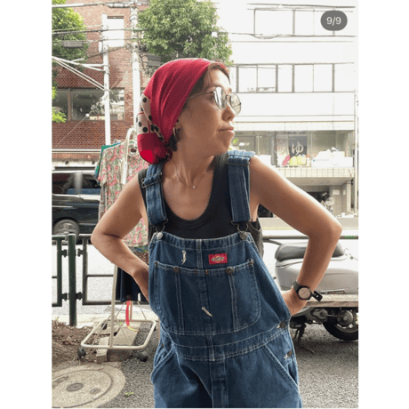 [USED] Dickies 膝下 OVERALL / 33inch