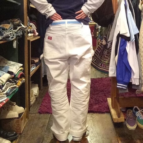 [USED] Dickies  COTTON ペインターパンツ WHITE