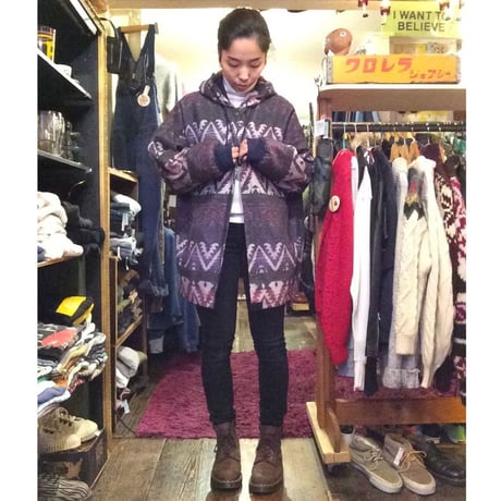 [USED] リバーシブルPARKA ！ made in ウクライナ.