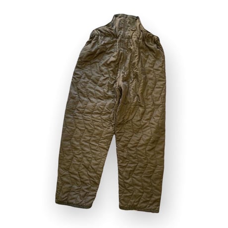 [USED] ドイツ軍  キルティング OVER PANTS