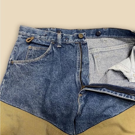 [USED] wrangler ダブルニー DENIM PANTS！