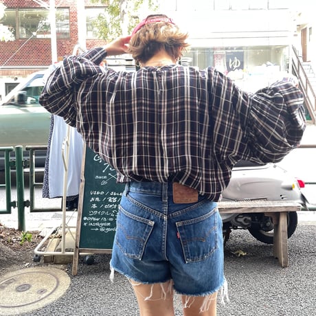 [USED] Levi’s 26501 for Lady ♡ CUTOFF DENIM / W29