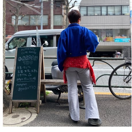 [USED] BLUE💙WOOLライダース JKT