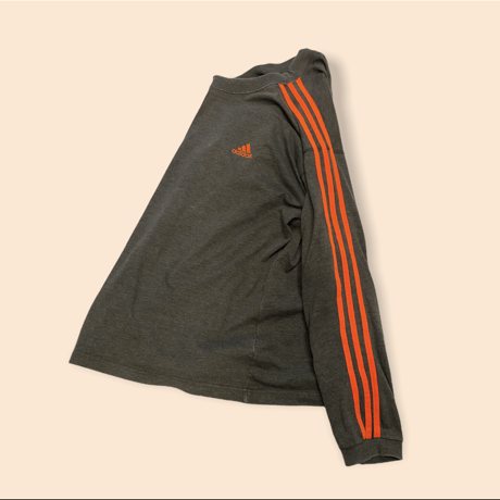 [USED] adidas オレンジライン🍊ロンTee