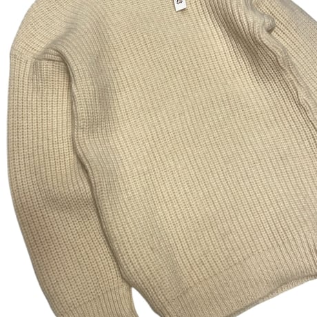 [USED] ENGLAND made クリームKNIT