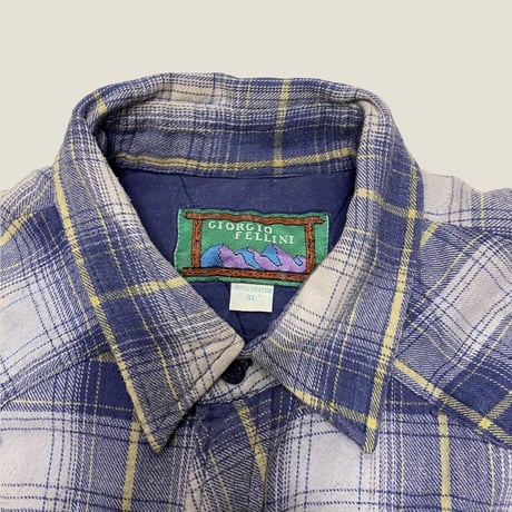 [USED] 中綿入りチェックネルJACKET