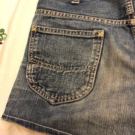 [USED] 60-70's Lee 101Z サイド黒タグ CUTOFF DENIM / W30