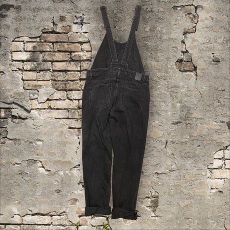 [USED]BLACK DENIM オーバーオール