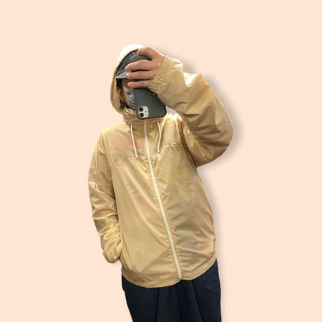 [USED] ”アメアパ ”SKIN COLOR ナイロンパーカー