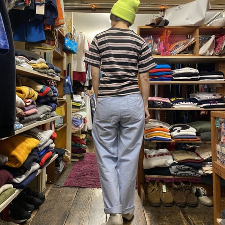 [USED] "HANG TEN" ダメージボーダーTee！